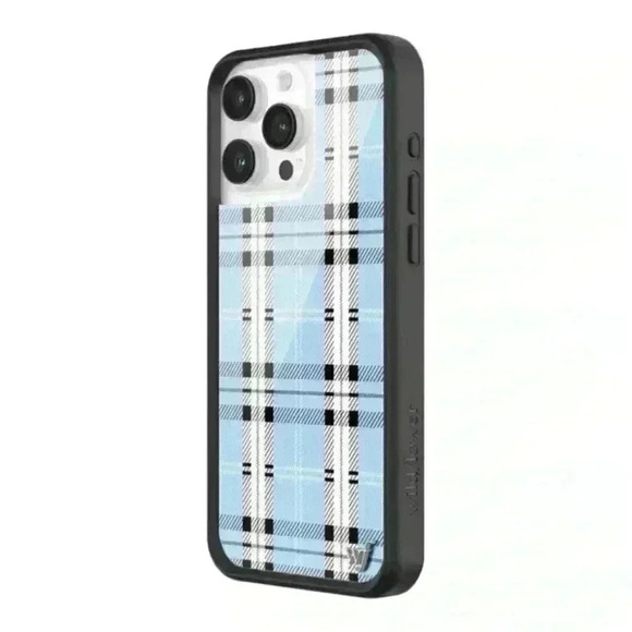 Wildflower Blue Plaid Phone Case-NWT - Picture 2 of 4